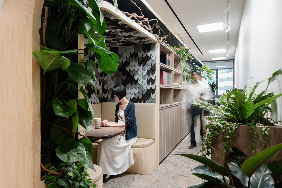 Studio SKLIM Lets Nature Take Over An Office