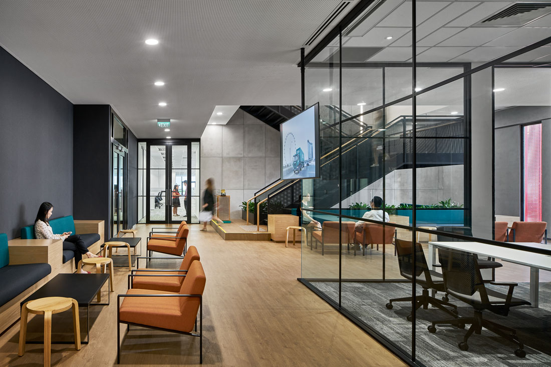 A Warm Workspace Welcome: The Toll Office By Geyer