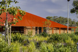 The long history behind this sporting pavilion design